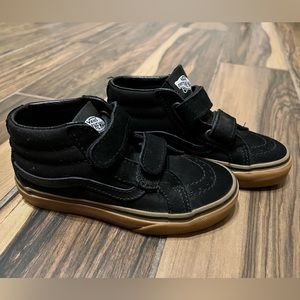 Vans Kids BLACK Sk8-Mid Reissue V Shoe